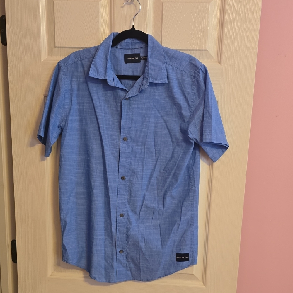 Calvin Klein Jeans Light Blue Casual‎ Shirt